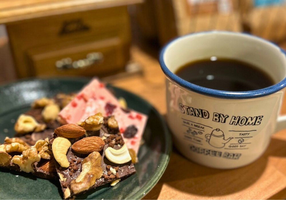 仙台の平屋モデルハウスで楽しむバレンタイン|コーヒー体験と特製マンディアンチョコのプレゼント