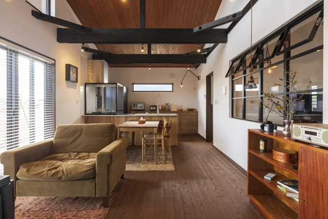 ヴィンテージと暮らす家